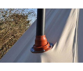 A Wood Burner Chimney Collar Kit